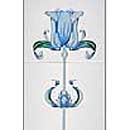 Cast Tec Tulip Tile Set Ivory Blue