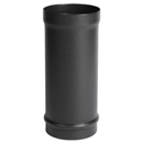 Fire Depot Black 4 Inch Stove Pipe 1000mm Length