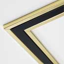 Eko Brass with Black Inlay