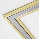 Eko Brass with Chrome Inlay