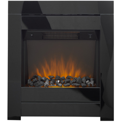 Apex Fires Lux Glass Hearth Mounted Electric Fire