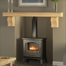 Bemodern Celia Solid Oak Fireplace Beam
