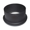 Portway 5 inch Black Stove Flue Collar - B-136370B