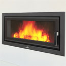 Bronpi Londres Vision Panoramic Inset Wood Burning Stove