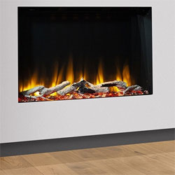 Celsi Ultiflame VR Aleesia Trimless Hole in Wall Electric Fire