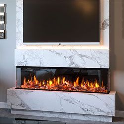 Costa Fires Discovery 1500 3 Sided Electric Fire