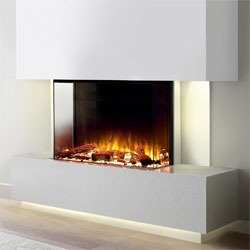 Costa Fires Discovery 700 3 Sided Electric Fire