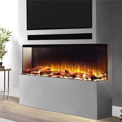 Costa Fires Discovery 1500 3 Sided Electric Fire
