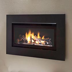 Crystal Fires Boston Mk2 HD Logs Hole in the Wall Gas Fire
