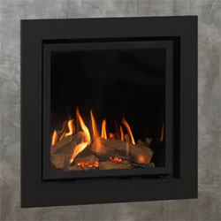 Elgin and Hall Calleos 600CF Wide Trim Hole in Wall Gas Fire