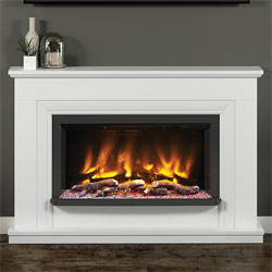 Elgin and Hall Lavina Pryzm Electric Fireplace Suite