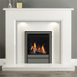 Elgin and Hall Mosello Marble Fireplace Suite