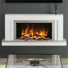 Elgin and Hall Vardo 53 Pryzm Wall Mounted Electric Fireplace Suite