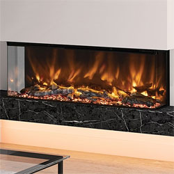 Elgin and Hall Arteon Pryzm 1250 3 Sided Electric Fire