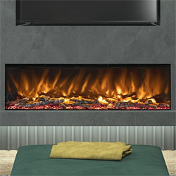 Elgin and Hall Arteon Pryzm 1500 3 Sided Electric Fire