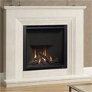 Elgin and Hall 48 Vitalia 900 Marble Gas Fireplace Suite