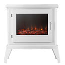 Eko Fires 1350 LED White Electric Stove