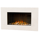 Europa Fireplaces Calvi White Mist Electric Fire