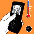 Flavel Remote Control with Automatic Thermostat