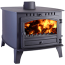 Hunter Stoves Herald 14 Double Sided DD Multi Fuel Wood Burning Stove