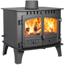 Hunter Stoves Herald 14 Double Sided SD Multi Fuel Wood Burning Stove