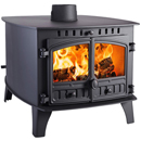 Hunter Stoves Herald 14 Double Sided DD Wood Burning Stove