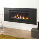 Crystal Fires Connelly Collection Denver Panoramic Trim HIW Gas Fire