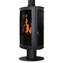 Oak Stoves Drifter Pedestal Balanced Flue Gas Stove