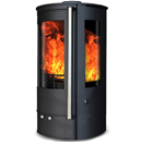 Oak Stoves Zeta 5 Compact Multifuel Wood Burning Stove