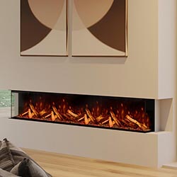 Bespoke Fireplaces Panoramic S 2000 Electric Fire