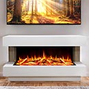 Flavel Proflame Monroe 1000 Electric Fireplace Suite