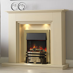 Pureglow Claverley Electric Fireplace Suite Cheapest Online