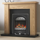 Pureglow Ludlow Oak and Juliet Electric Fireplace Suite