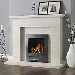 Pureglow Drayton Slimline Gas Fireplace Suite
