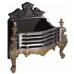 Gallery Queen Anne Gas Basket Fire