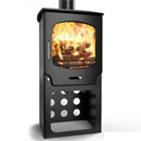Saltfire ST-X5 Tall Multifuel Wood Burning Stove