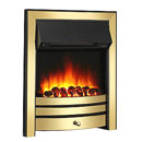 Apex Fires Houston Brass Electric Fire