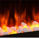 Signature Fireplaces Pebble Effect