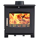 Woolly Mammoth 5 Widescreen BLACK Multifuel Stove MK3